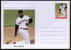 Palatine (Fantasy) Personalities - Barry Bonds (baseball) postal stationery card unused and fine
