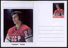Palatine (Fantasy) Personalities - Vladislav Tretiak (ice hockey) postal stationery card unused and fine
