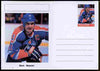 Palatine (Fantasy) Personalities - Mark Messier (ice hockey) postal stationery card unused and fine
