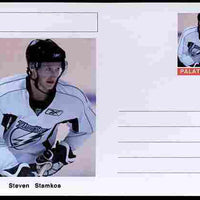 Palatine (Fantasy) Personalities - Steven Stamkos (ice hockey) postal stationery card unused and fine