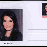Palatine (Fantasy) Personalities - Ali McGraw (actress) postal stationery card unused and fine