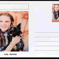 Palatine (Fantasy) Personalities - Judy Garland (actress) postal stationery card unused and fine