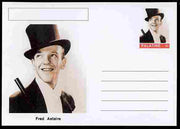 Palatine (Fantasy) Personalities - Fred Astaire (actor) postal stationery card unused and fine