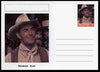 Palatine (Fantasy) Personalities - Randolph Scott (actor) postal stationery card unused and fine