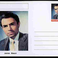 Palatine (Fantasy) Personalities - James Mason (actor) postal stationery card unused and fine