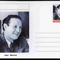 Palatine (Fantasy) Personalities - Jean Mermoz (aviation pioneer) postal stationery card unused and fine