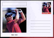 Palatine (Fantasy) Personalities - Hale Irwin (golf) postal stationery card unused and fine