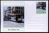 Chartonia (Fantasy) Buses & Trams - San Francisco Tram postal stationery card unused and fine