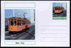 Chartonia (Fantasy) Buses & Trams - Milan Tram postal stationery card unused and fine