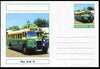 Chartonia (Fantasy) Buses & Trams - Guy Arab III Bus postal stationery card unused and fine