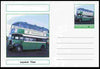 Chartonia (Fantasy) Buses & Trams - Leyland Titan Bus postal stationery card unused and fine