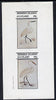Bernera 1982 Herons imperf,set of 2 values (40p & 60p) unmounted mint