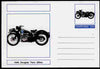 Chartonia (Fantasy) Motorcycles - 1948 Douglas Twin postal stationery card unused and fine