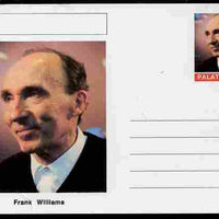 Palatine (Fantasy) Personalities - Frank Williams (FI) postal stationery card unused and fine