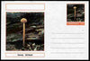 Chartonia (Fantasy) Fungi - Sandy Stiltball postal stationery card unused and fine