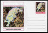 Chartonia (Fantasy) Marine Life - Lettuce Sea Slug (Tridachia crispata) postal stationery card unused and fine