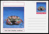 Chartonia (Fantasy) Marine Life - Coral Crab (Carpilius corallinus) postal stationery card unused and fine