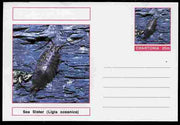 Chartonia (Fantasy) Marine Life - Sea Slater (Ligia oceanica) postal stationery card unused and fine