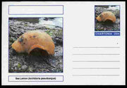 Chartonia (Fantasy) Marine Life - Sea Lemon (Archidoris pseudoargus) postal stationery card unused and fine