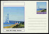 Chartonia (Fantasy) Bridges - Great Belt Bridge, Denmark postal stationery card unused and fine