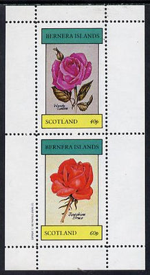 Bernera 1982 Roses (Wendy Cussons & Josephine Bruce) perf,set of 2 values (40p & 60p) unmounted mint