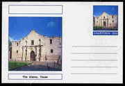 Chartonia (Fantasy) Landmarks - The Alamo, Texas postal stationery card unused and fine