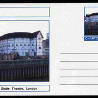 Chartonia (Fantasy) Landmarks - Globe Theatre, London postal stationery card unused and fine