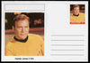 Palatine (Fantasy) Star Trek - Captain James T Kirk postal stationery card unused and fine