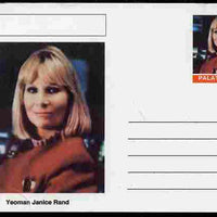 Palatine (Fantasy) Star Trek - Yeoman Janice Rand postal stationery card unused and fine