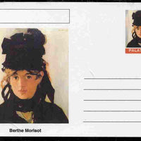 Palatine (Fantasy) Personalities - Berthe Morisot postal stationery card unused and fine