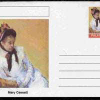 Palatine (Fantasy) Personalities - Mary Cassatt postal stationery card unused and fine
