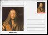 Palatine (Fantasy) Personalities - Albrecht Durer postal stationery card unused and fine
