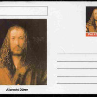 Palatine (Fantasy) Personalities - Albrecht Durer postal stationery card unused and fine