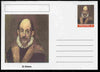 Palatine (Fantasy) Personalities - El Greco postal stationery card unused and fine