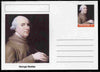 Palatine (Fantasy) Personalities - George Stubbs postal stationery card unused and fine