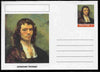 Palatine (Fantasy) Personalities - Johannes Vermeer postal stationery card unused and fine