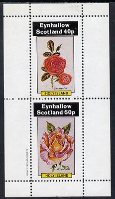 Eynhallow 1982 Roses (Trumpeter & Harry Wheatcroft) perf,set of 2 values (40p & 60p) unmounted mint