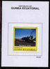 Equatorial Guinea 1977 Locomotives 75EK Rosmead (S Africa) proof in issued colours mounted on small card - as Michel 1151