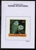 Equatorial Guinea 1977 Birds 3EK Owl proof in issued colours mounted on small card - as Michel 1206