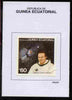 Equatorial Guinea 1978 USA Astronauts 60EK L Gordon Cooper Jr proof in issued colours mounted on small card - as Michel 1417