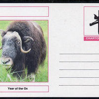 Chartonia (Fantasy) Chinese New Year - Year of the Ox postal stationery card unused and fine