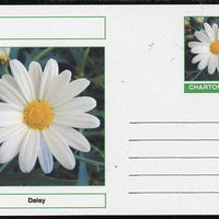 Chartonia (Fantasy) Flowers - Daisy postal stationery card unused and fine