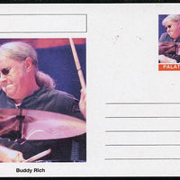 Palatine (Fantasy) Personalities - Buddy Rich postal stationery card unused and fine