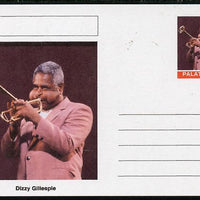 Palatine (Fantasy) Personalities - Dizzy Gillespie postal stationery card unused and fine