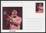 Palatine (Fantasy) Personalities - Dizzy Gillespie postal stationery card unused and fine