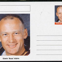 Palatine (Fantasy) Personalities - Edwin 'Buzz' Aldrin (astronaut) postal stationery card unused and fine