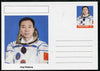 Palatine (Fantasy) Personalities - Jing Haipeng (astronaut) postal stationery card unused and fine