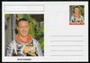 Palatine (Fantasy) Personalities - Scott Carpenter (astronaut) postal stationery card unused and fine