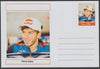 Palatine (Fantasy) Personalities - Pierre Gasly (F1) glossy postal stationery card unused and fine