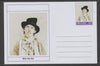 Mayling (Fantasy) Wild West - Billy the Kid glossy postal stationery card unused and fine